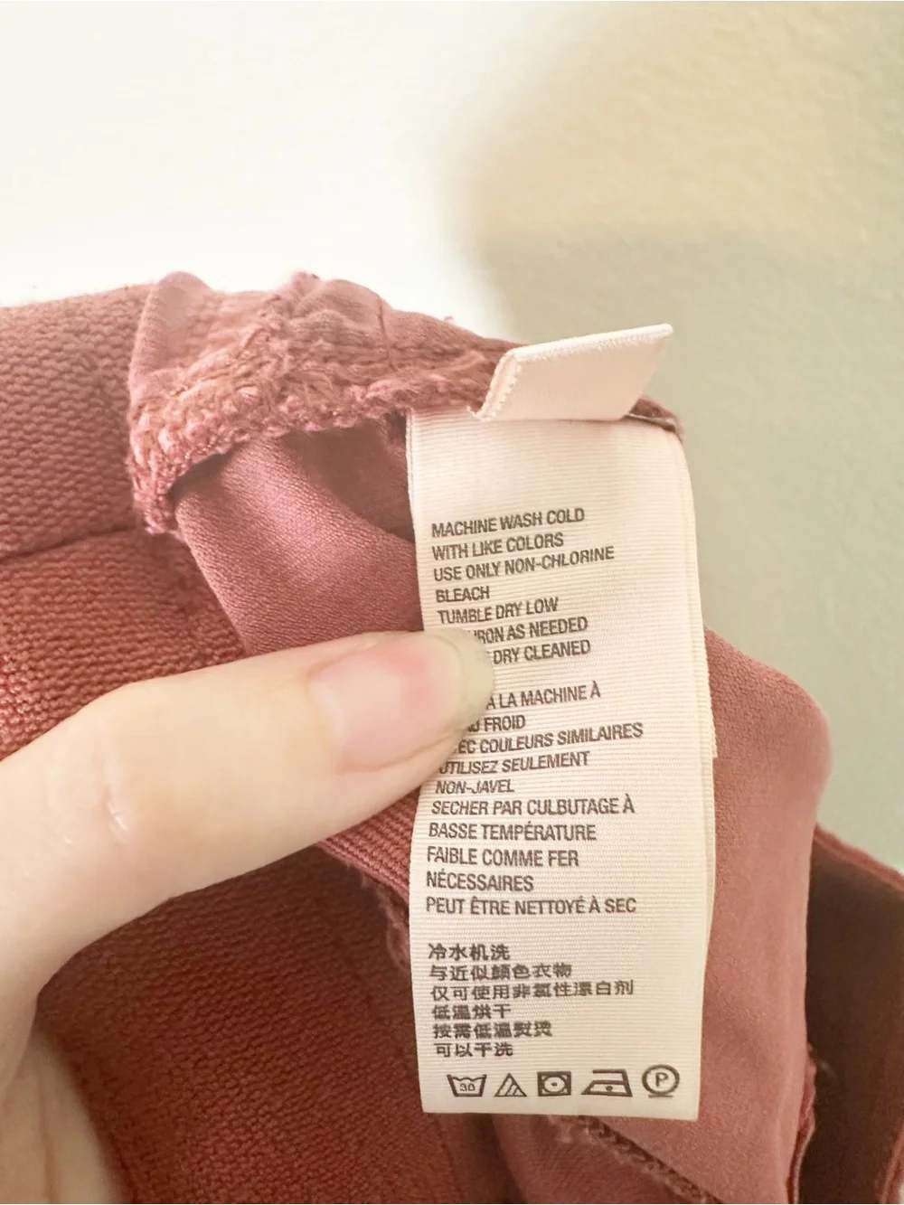 Free People Pull On Corduroy Flare Pants Rose Pink Red 26
